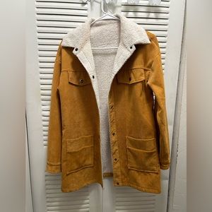 Yellow Fall Jacket NWOT